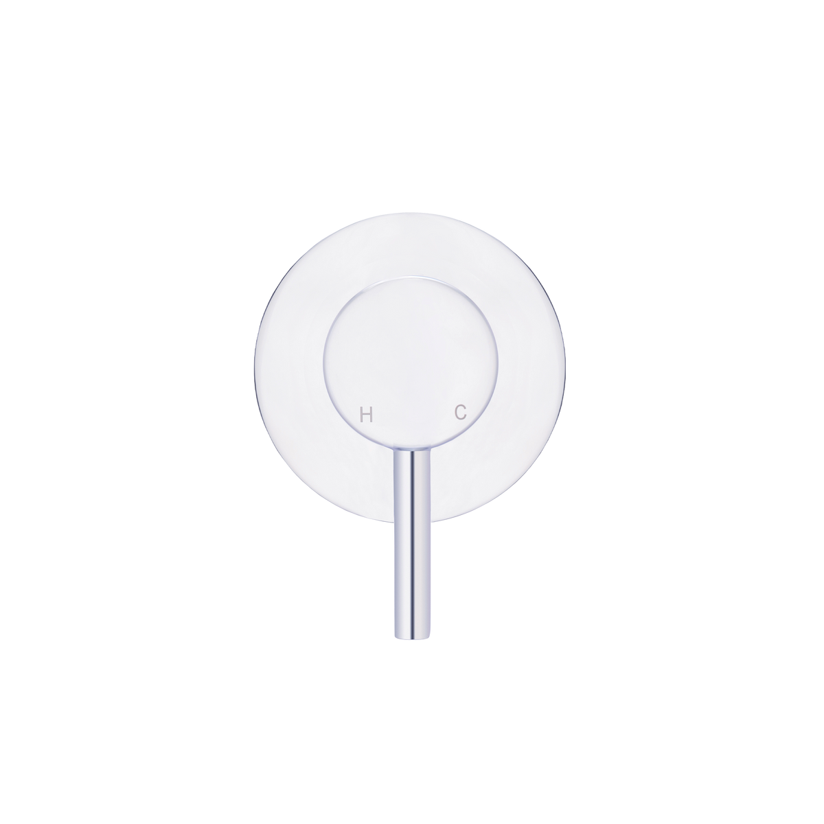 Wall/Shower Mixer Short Pin Trim Kit Chrome