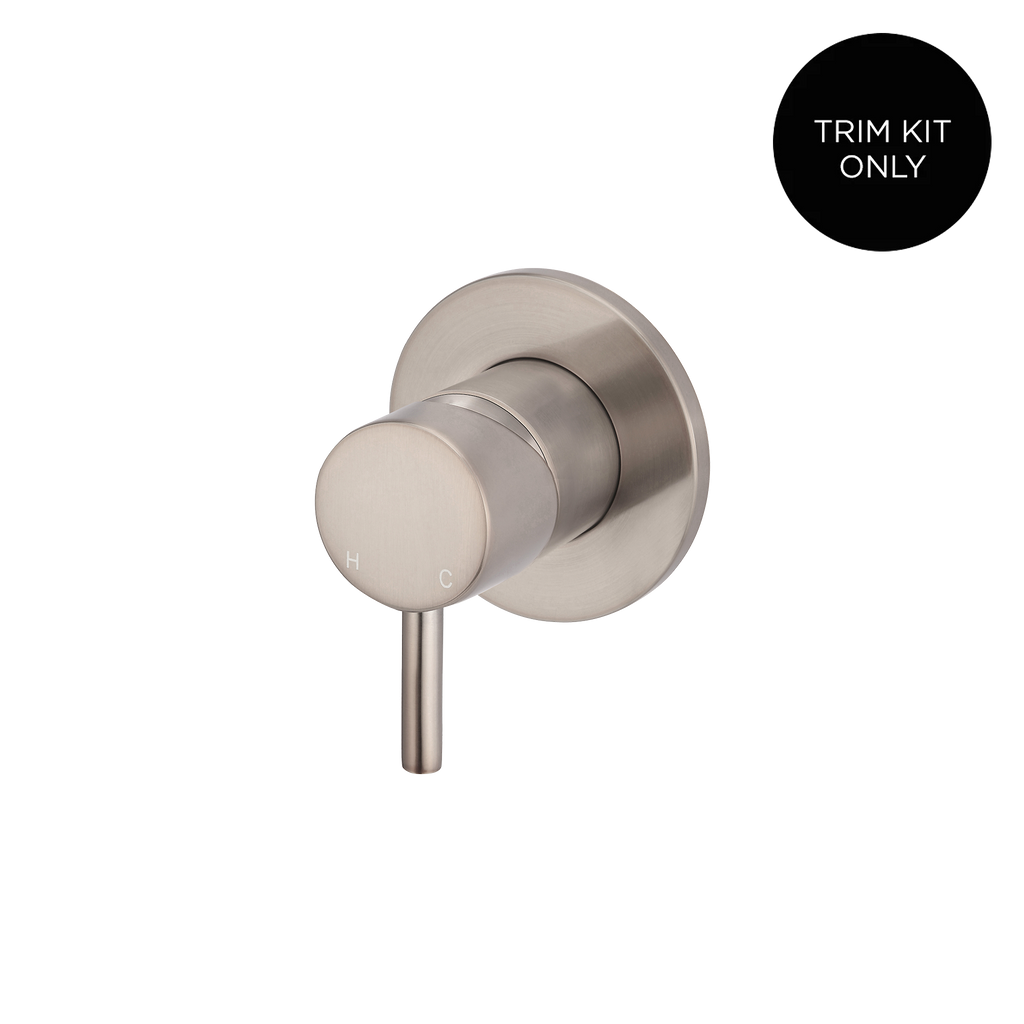 Wall/Shower Mixer Short Pin Trim Kit Champagne