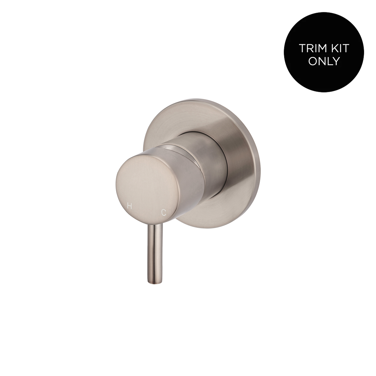 Wall/Shower Mixer Short Pin Trim Kit Champagne
