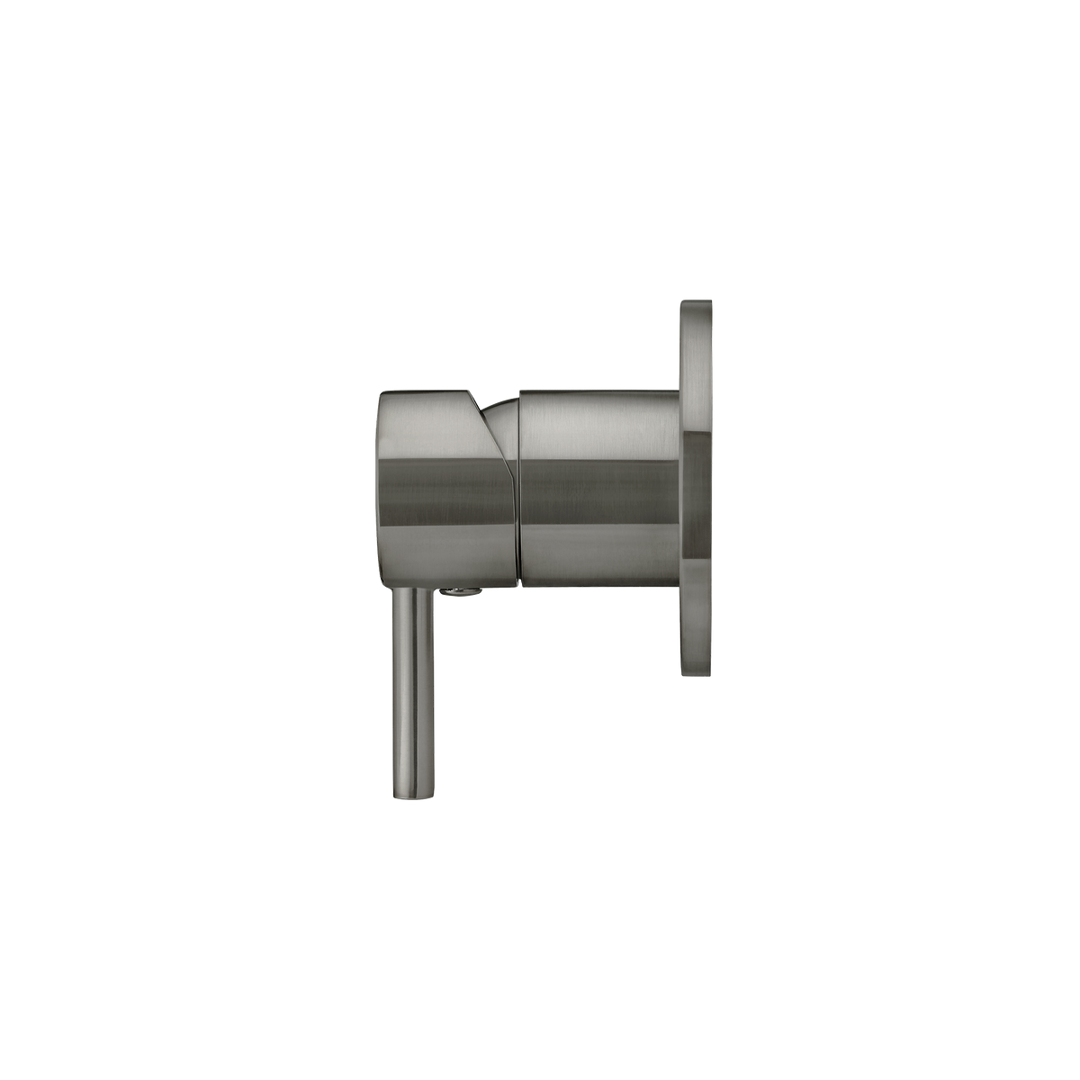 Wall/Shower Mixer Short Pin Trim Kit Brushed Gun Metal