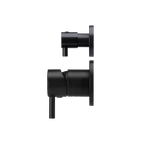 Wall/Shower Diverter Mixer Trim Kit Matte Black