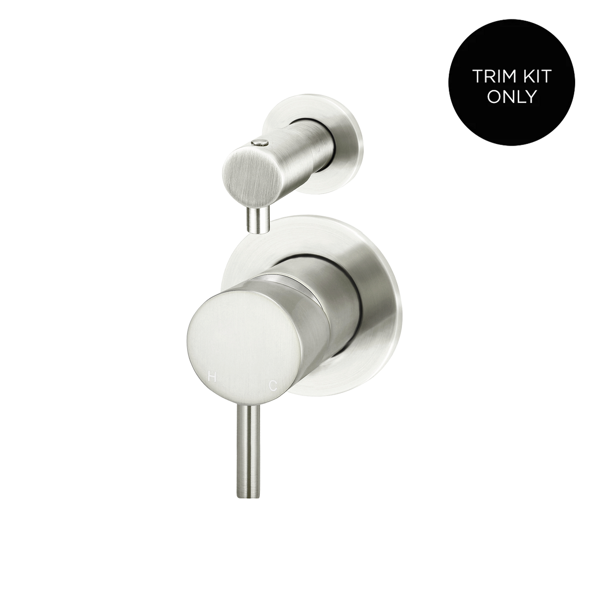 Wall/Shower Diverter MixerTrim Kit Brushed Nickel
