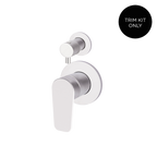 Wall/Shower Diverter Mixer Paddle HandleTrim Kit Chrome
