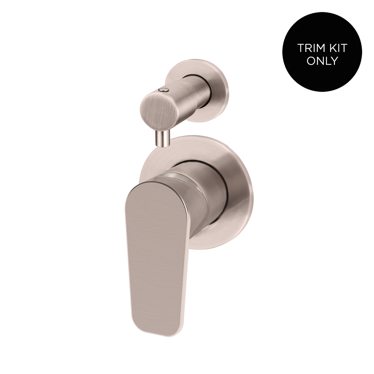 Wall/Shower Diverter Mixer Paddle HandleTrim Kit Champagne