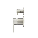 Wall/Shower Diverter Mixer Paddle HandleTrim Kit Brushed Nickel