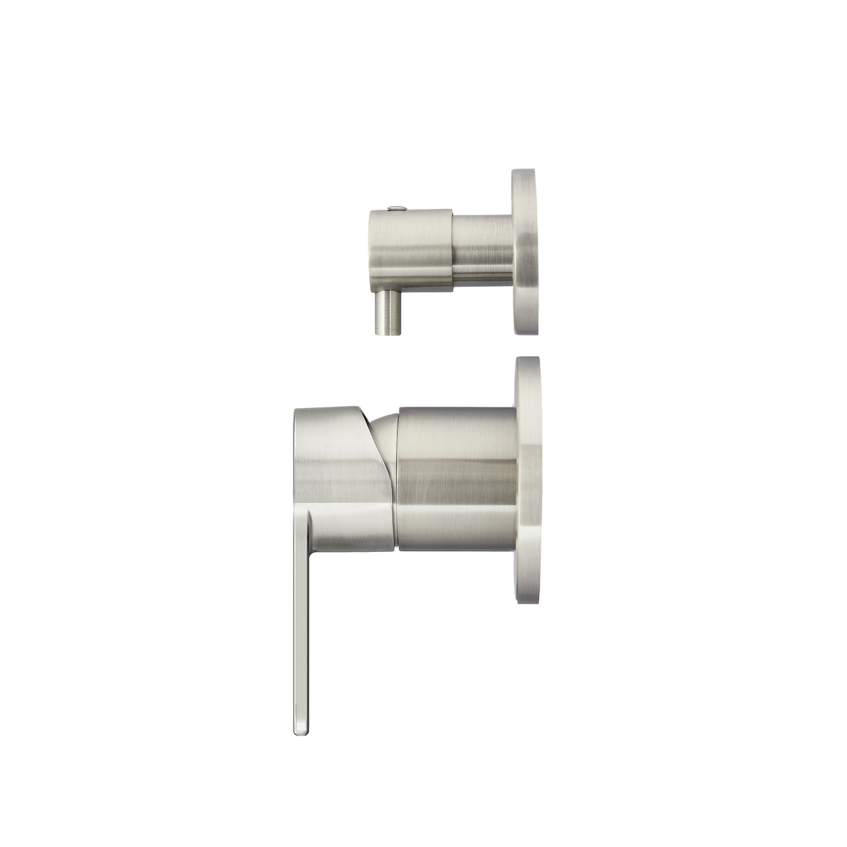 Wall/Shower Diverter Mixer Paddle HandleTrim Kit Brushed Nickel