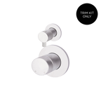 Wall/Shower Diverter Mixer Pinless Handle Trim Kit Chrome