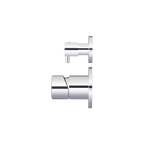 Wall/Shower Diverter Mixer Pinless Handle Trim Kit Chrome