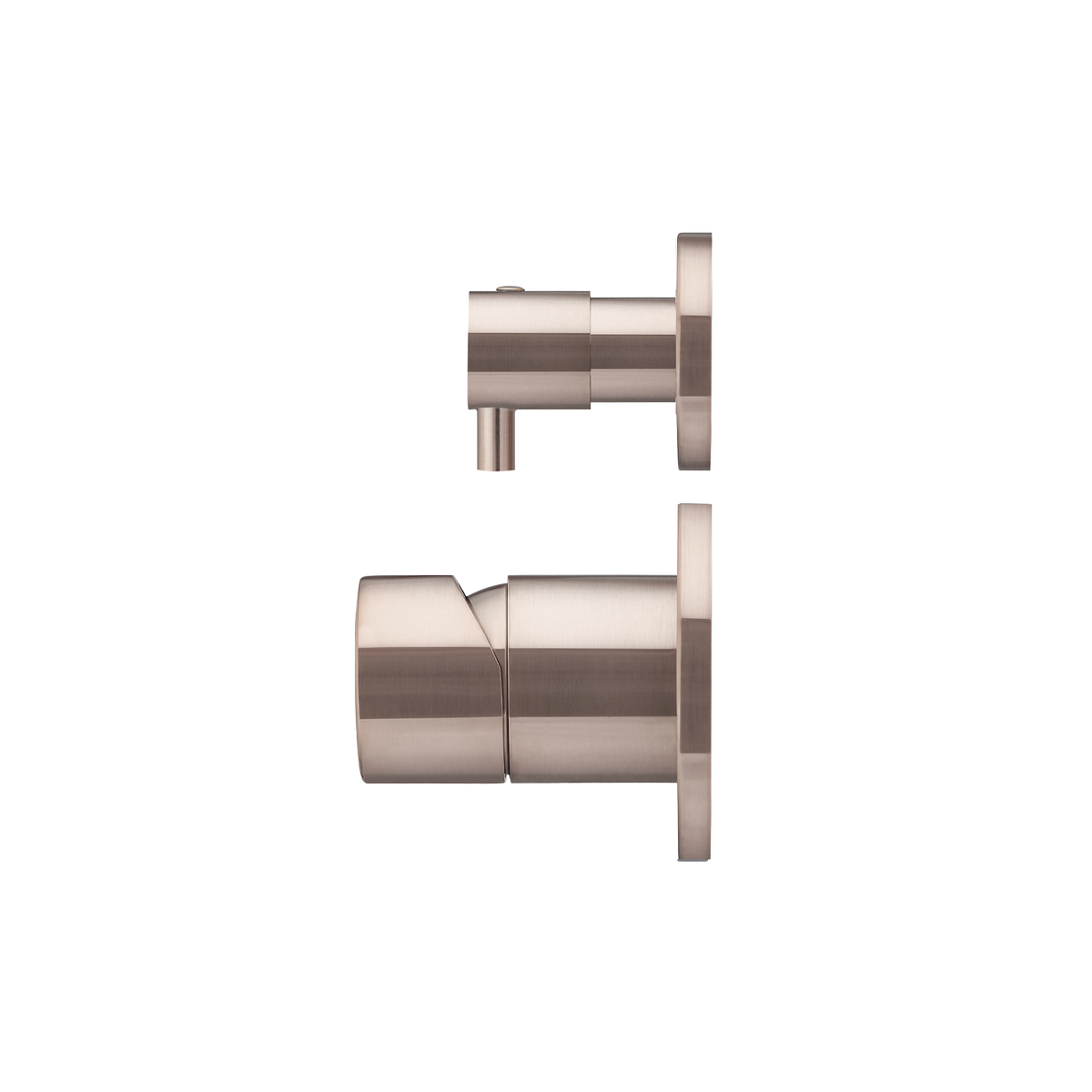 Wall/Shower Diverter Mixer Pinless Handle Trim Kit Champagne