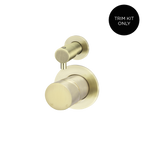 Wall/Shower Diverter Mixer Pinless Handle Trim Kit Tiger Bronze
