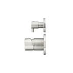 Wall/Shower Diverter Mixer Pinless Handle Trim Kit Brushed Nickel
