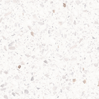Terrazzo Snow White Hilite Textured Tile