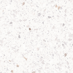 Terrazzo Snow White Hilite Textured Tile