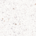Terrazzo Snow White Hilite Textured Tile