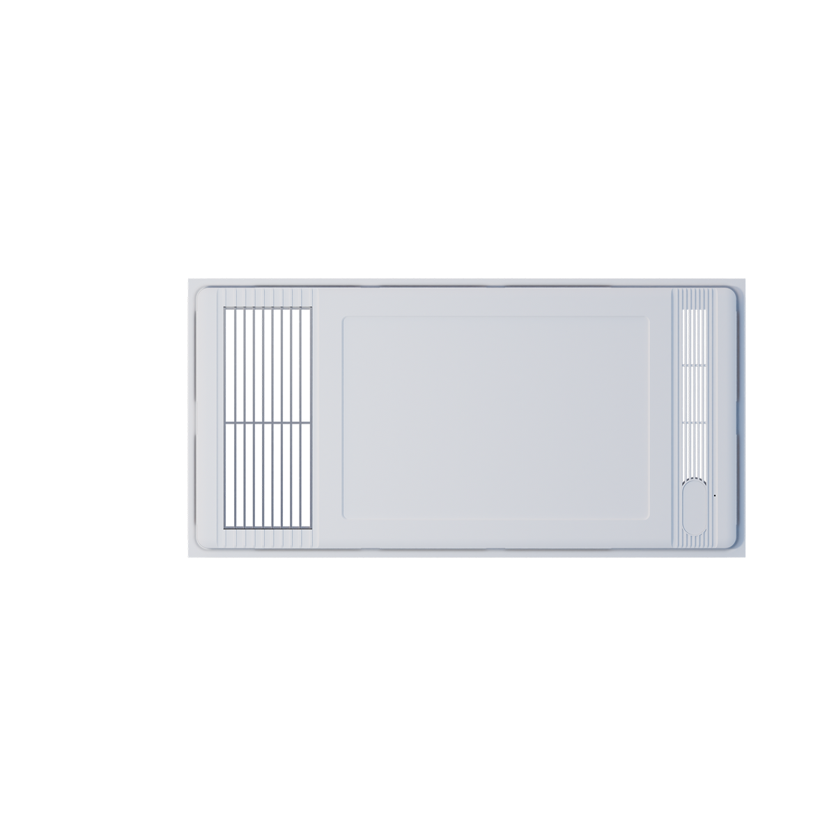 4 in 1 Bathroom Heater 600 Series (Flat Panel)Matte White