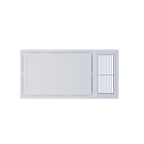 4 in 1 Bathroom Heater 600 Series Matte White