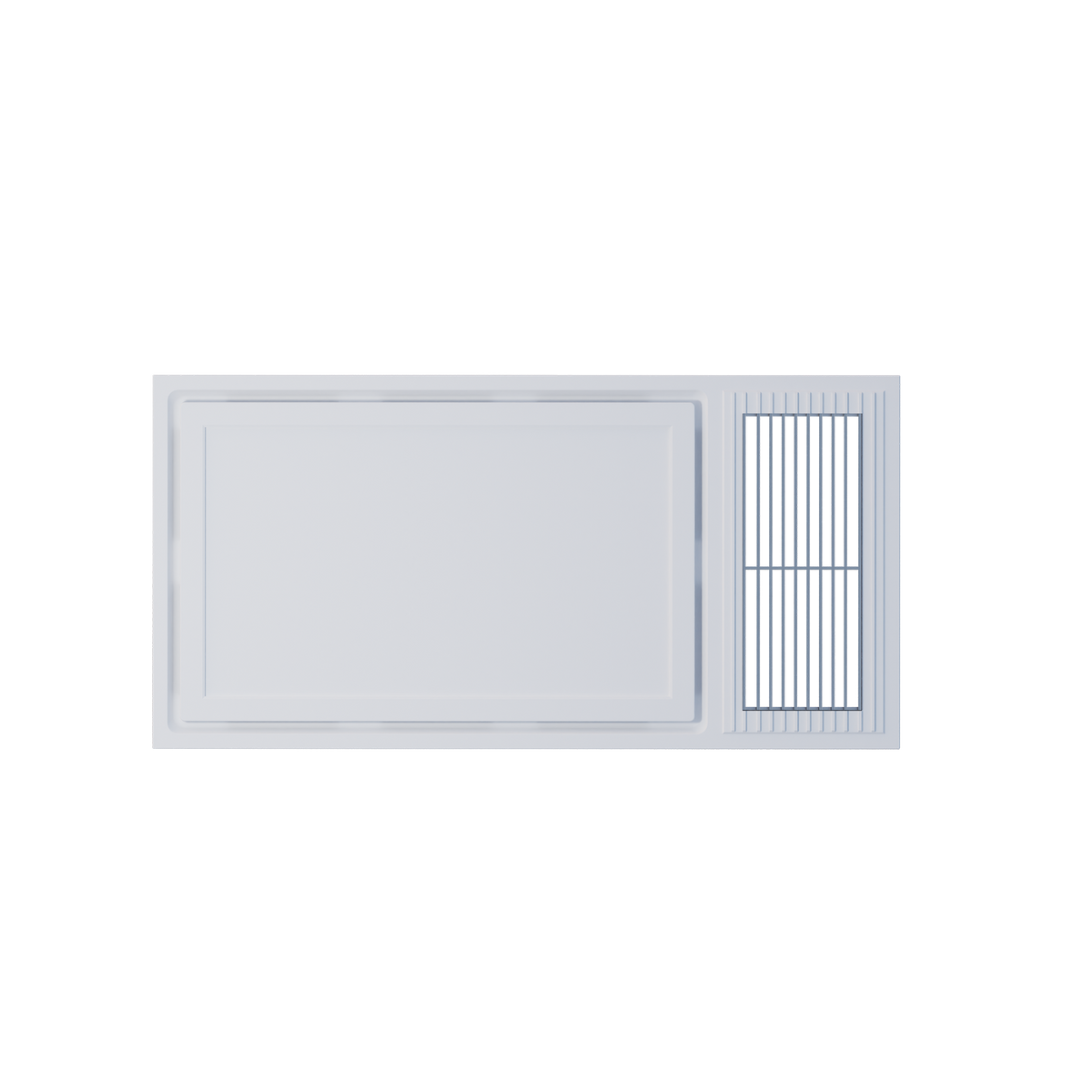 4 in 1 Bathroom Heater 600 Series Matte White