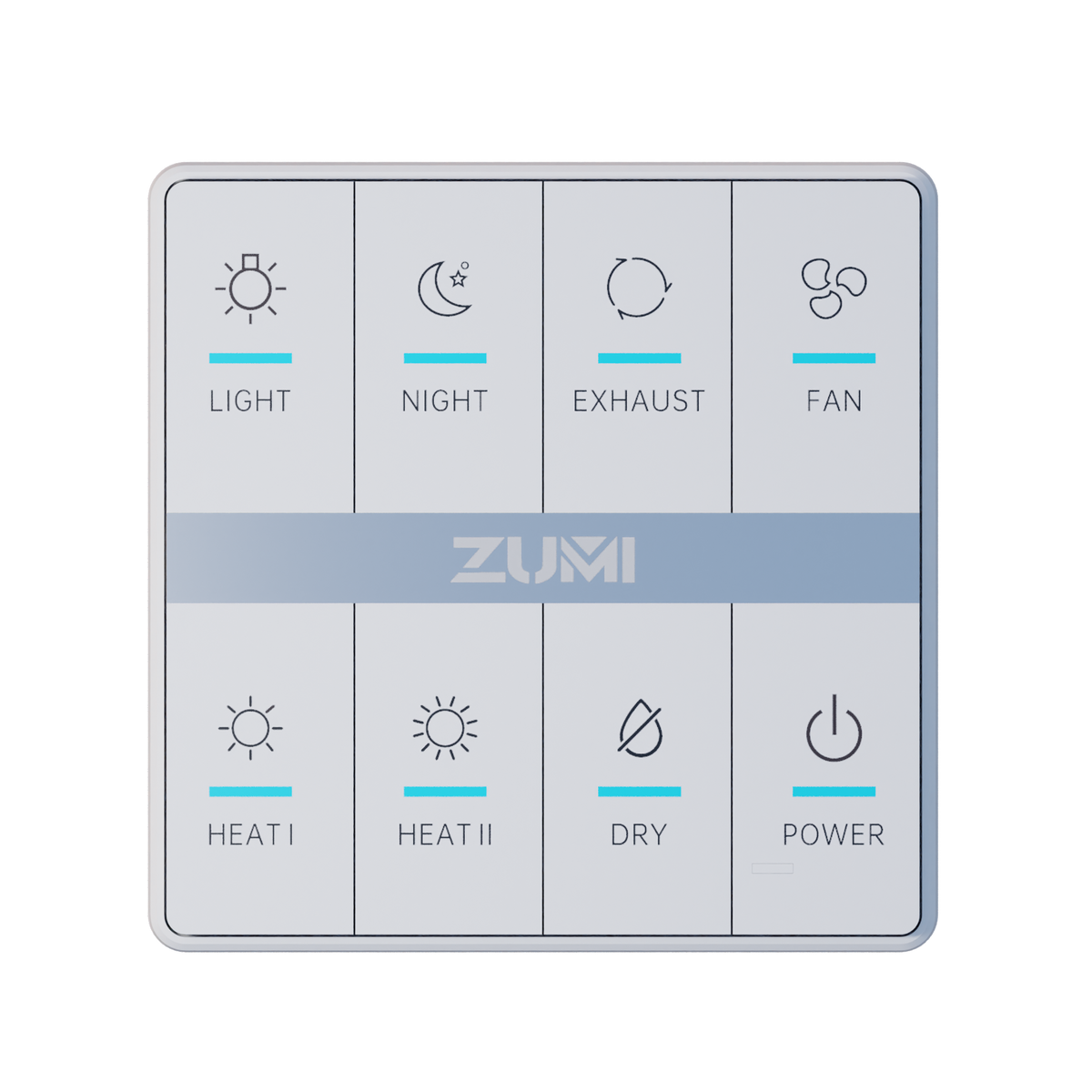 4 in 1 Bathroom Heater 600 Series Matte White