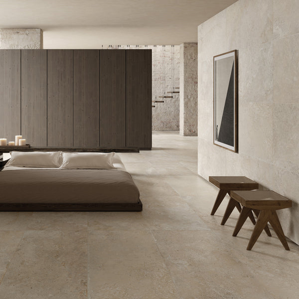 Dune Lineal Embossed Textured Tile - lifestyle view