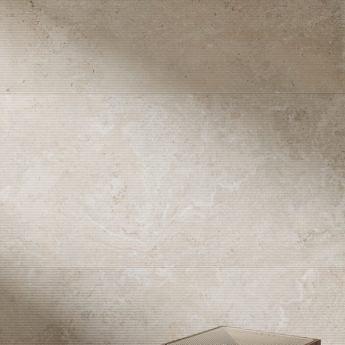 Dune Lineal Embossed Textured Tile - lifestyle view