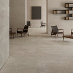 Pearl Lineal Embossed Textured Tile - lifestyle view
