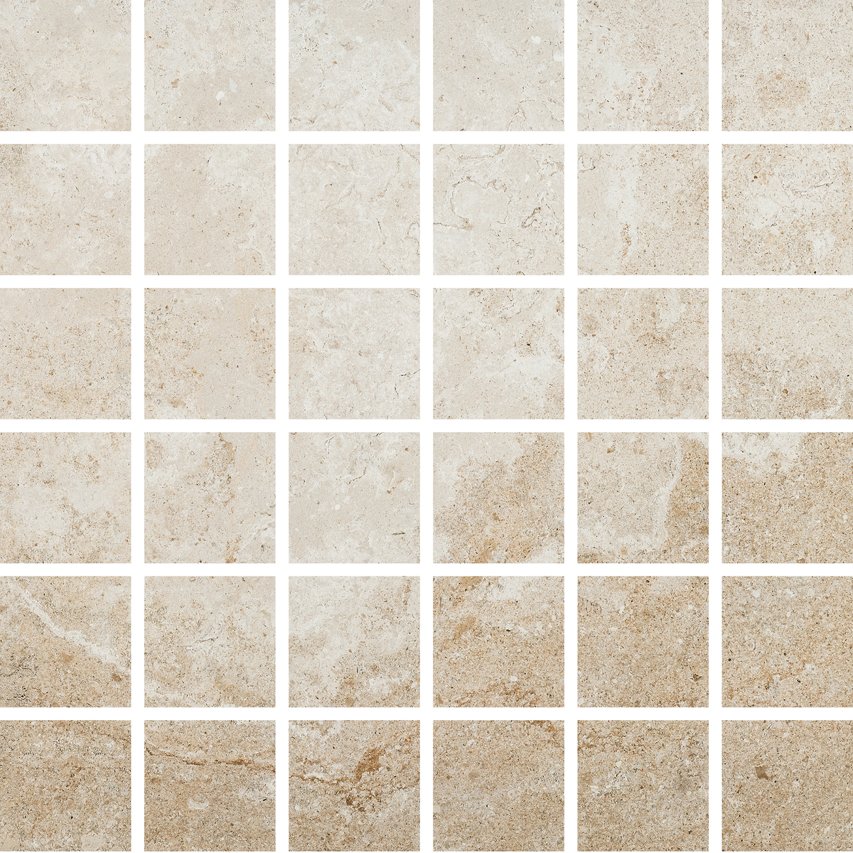 Match Square Textured Mosaic