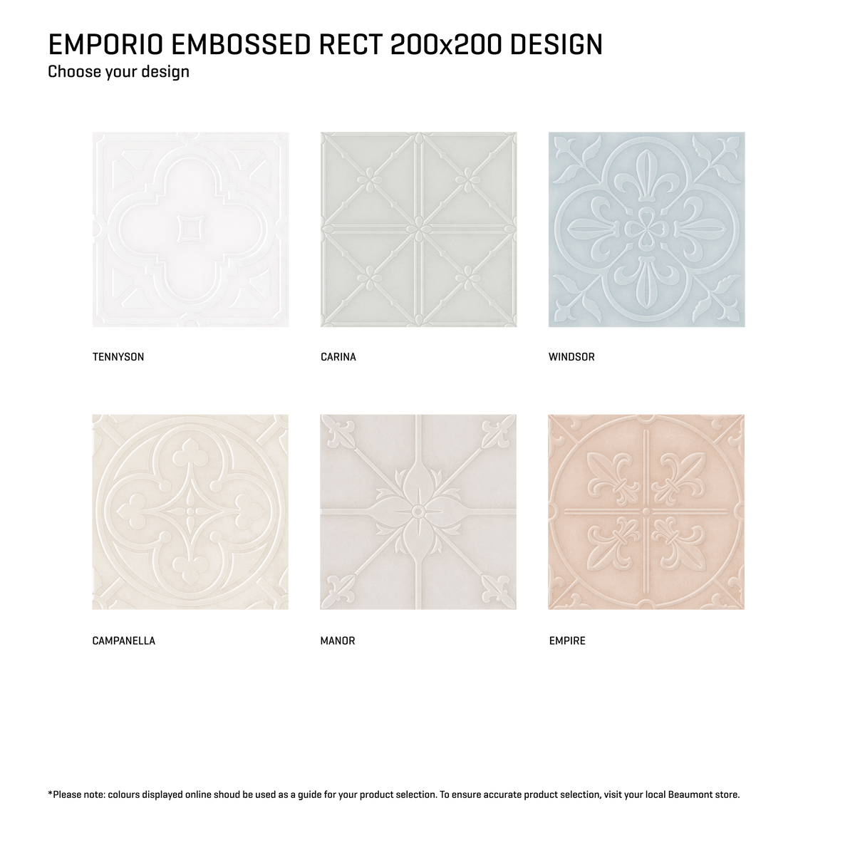 Emporio Embossed Tile