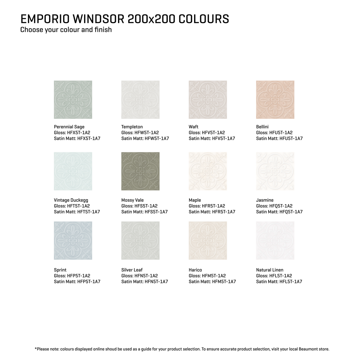 Embossed Tile