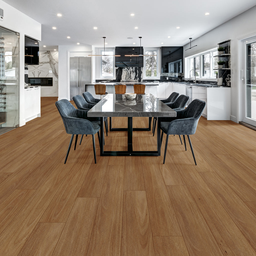 Tasmanian Oak Water Resistant Laminate - lifestyle view