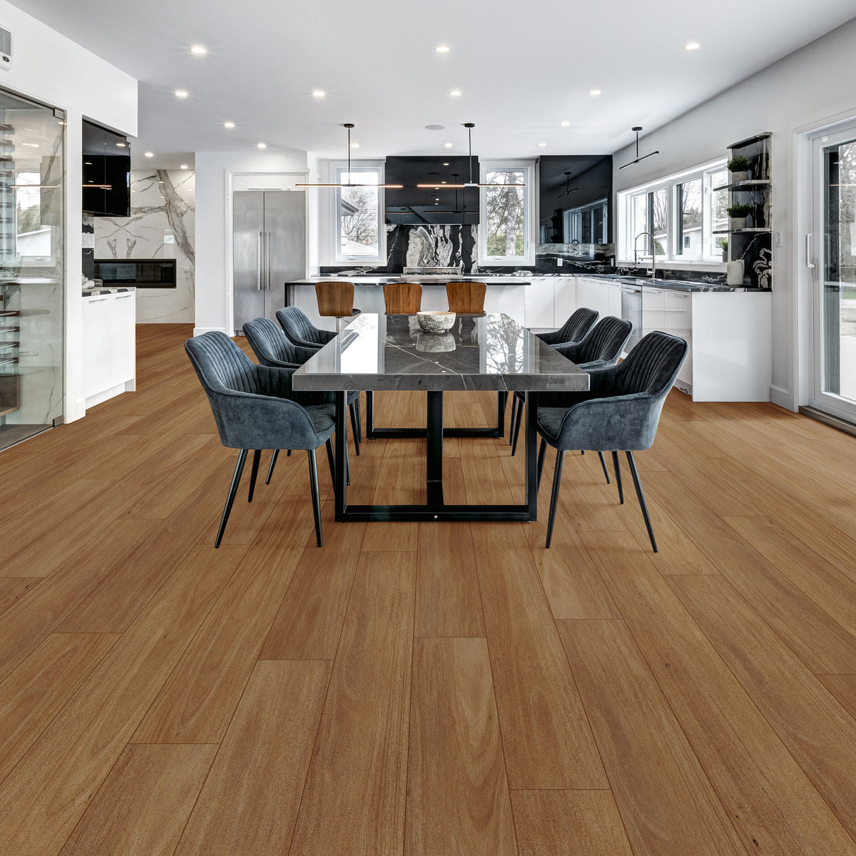 Tasmanian Oak Water Resistant Laminate - lifestyle view