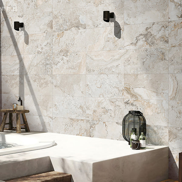 Linen Structured Textured Tile - lifestyle view