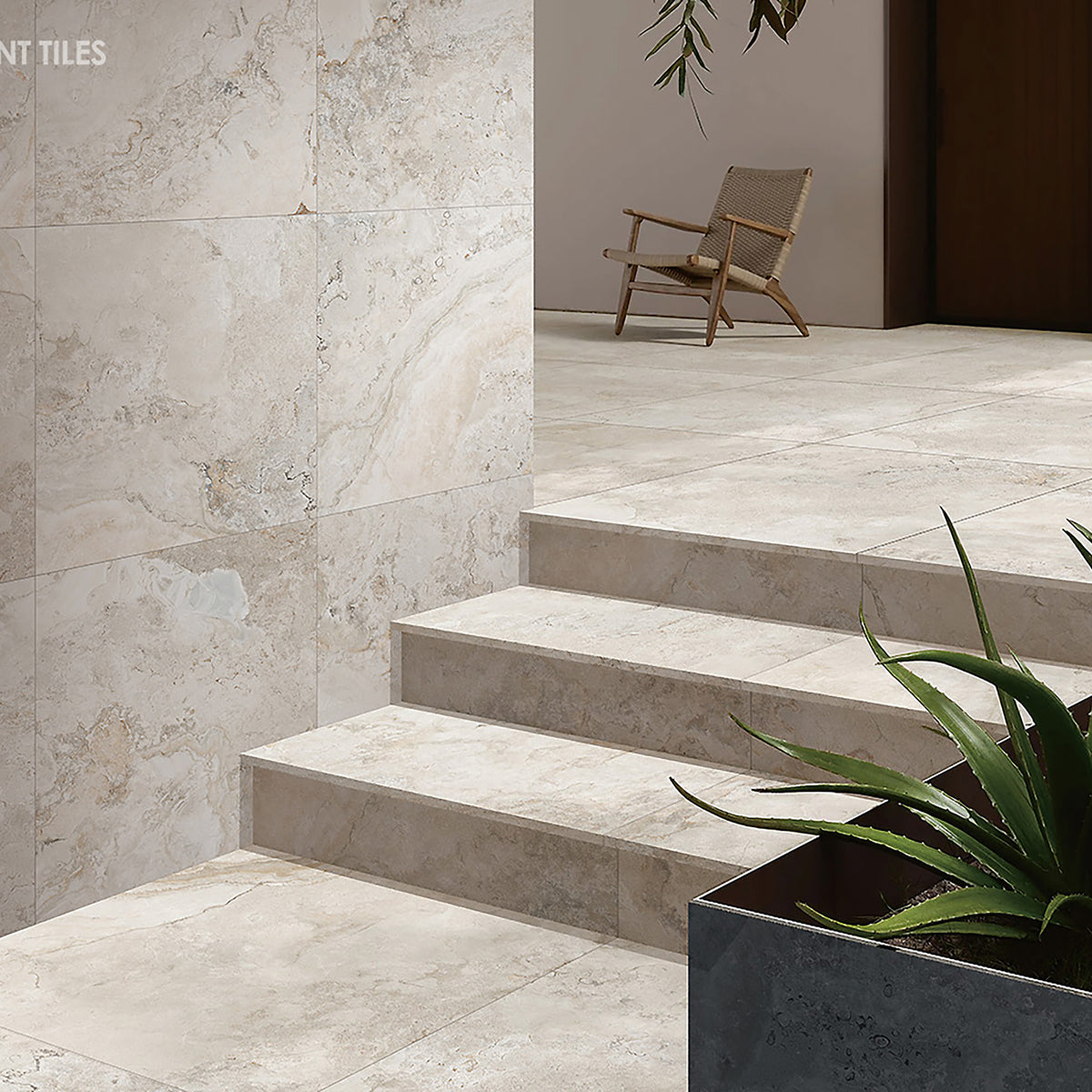 Linen Structured Textured Paver - lifestyle view