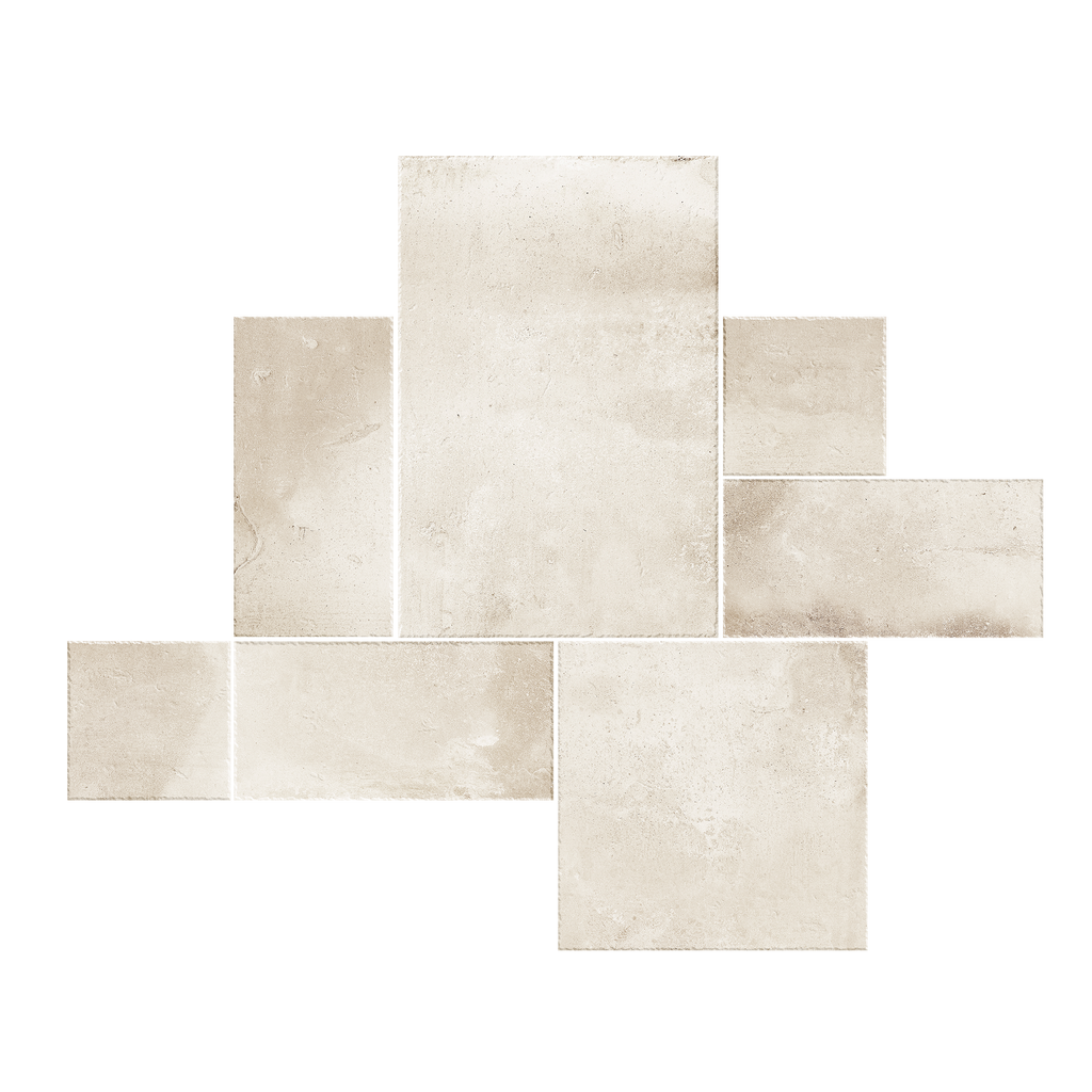 Shell Structured Microtec Textured French Pattern Tile (Box 0.72m2)