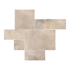 Tuscano Sand Structured Microtec Textured French Pattern Tile (Box 0.72m2)