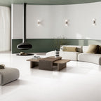 White Polished Tile - lifestyle view