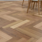 Blackbutt Herringbone Engineered Timber 14/3 - lifestyle view