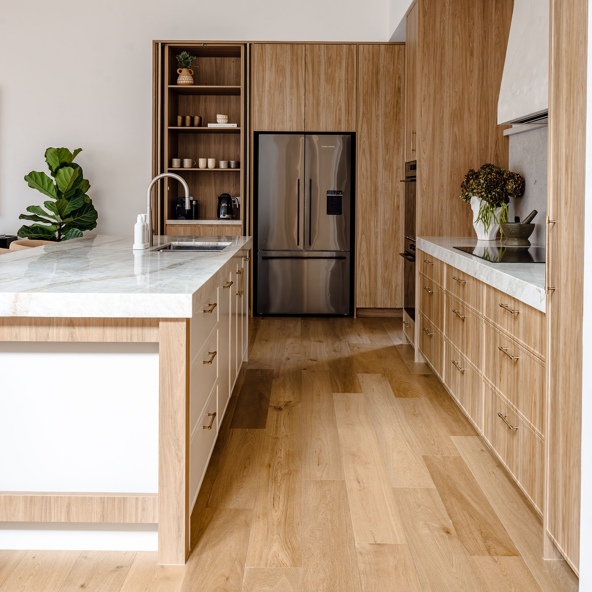 Golden Wattle European Oak Engineered Timber Textured 14.5/3 Nested