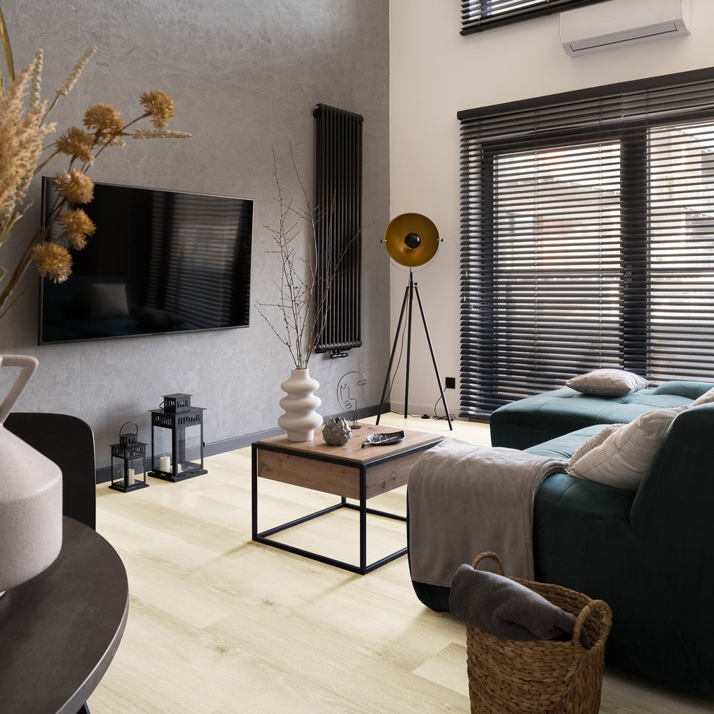 Bleached Oak Hybrid Textured - lifestyle view