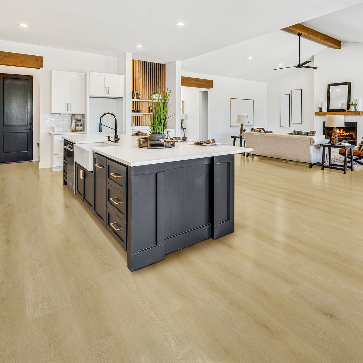 Sandy Oak Hybrid Textured - lifestyle view