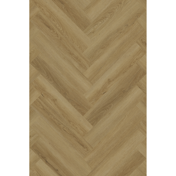 Charm Natural Oak Herringbone Hybrid Textured