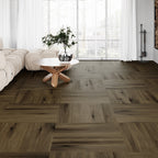 Walnut Herringbone Hybrid Textured - lifestyle view