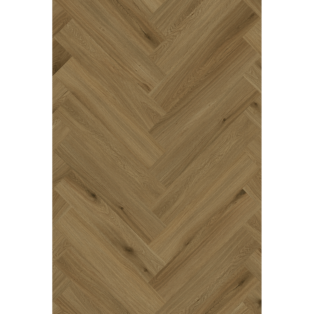 Charm Teak Oak Herringbone Hybrid Textured