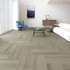 Grey Oak Herringbone Hybrid Textured - lifestyle view