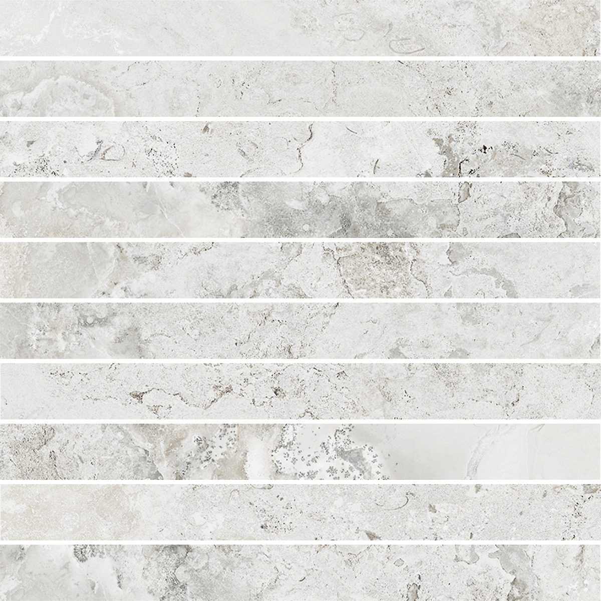 Finger Chalk Structured Silk Mosaic