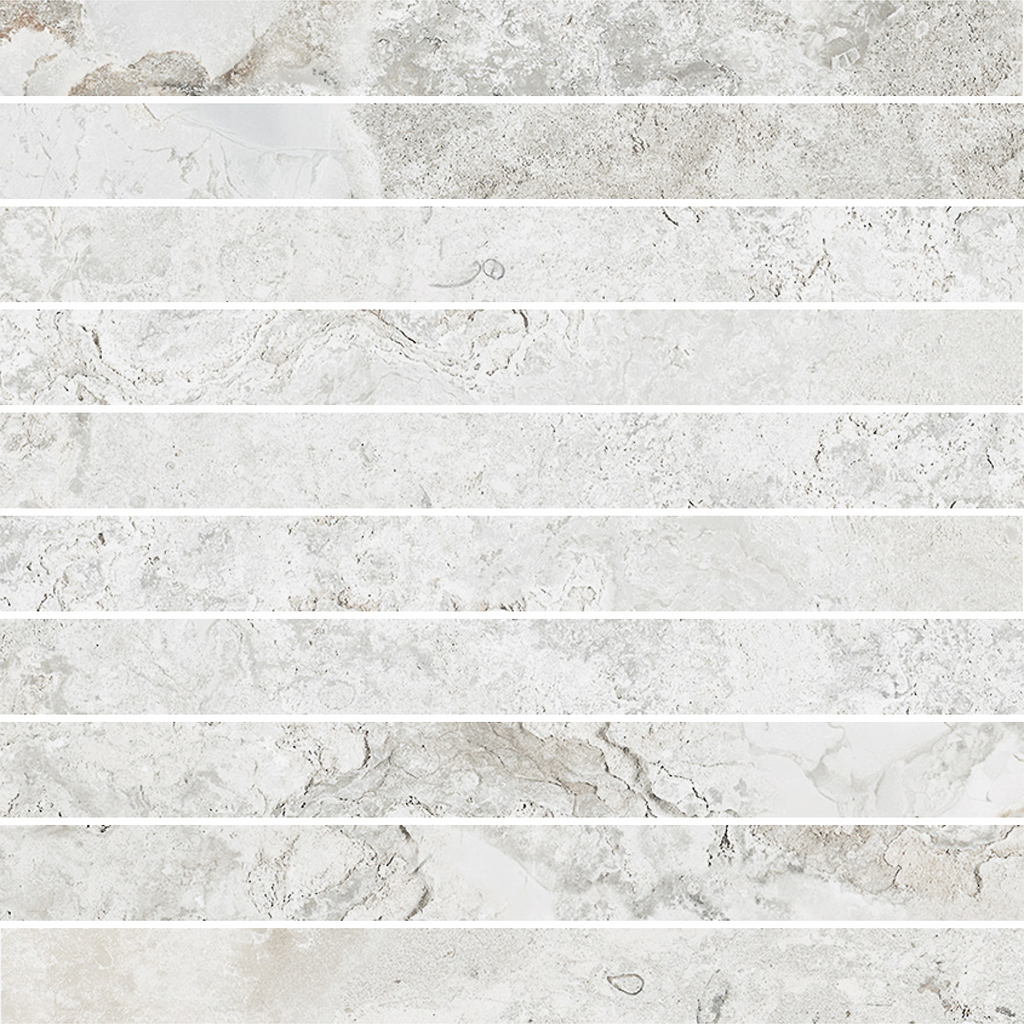 Finger Chalk Structured Silk Mosaic