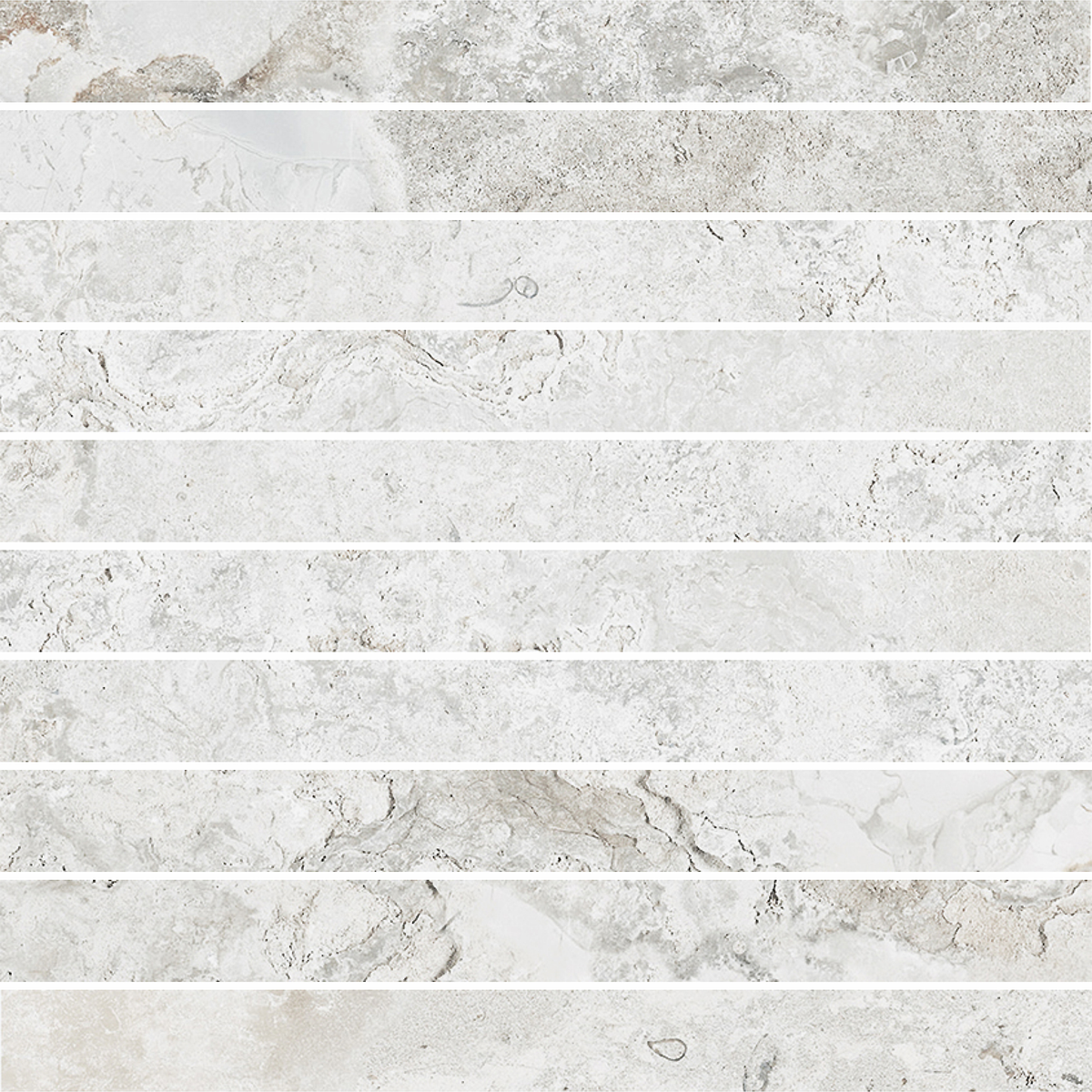 Finger Chalk Structured Silk Mosaic