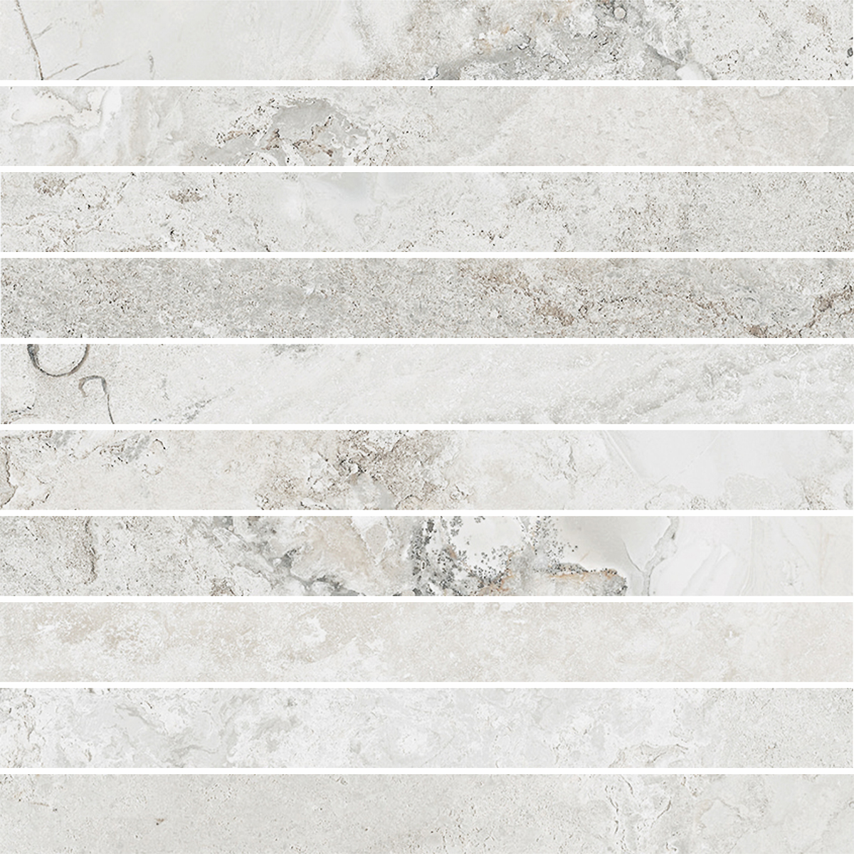 Finger Chalk Structured Silk Mosaic