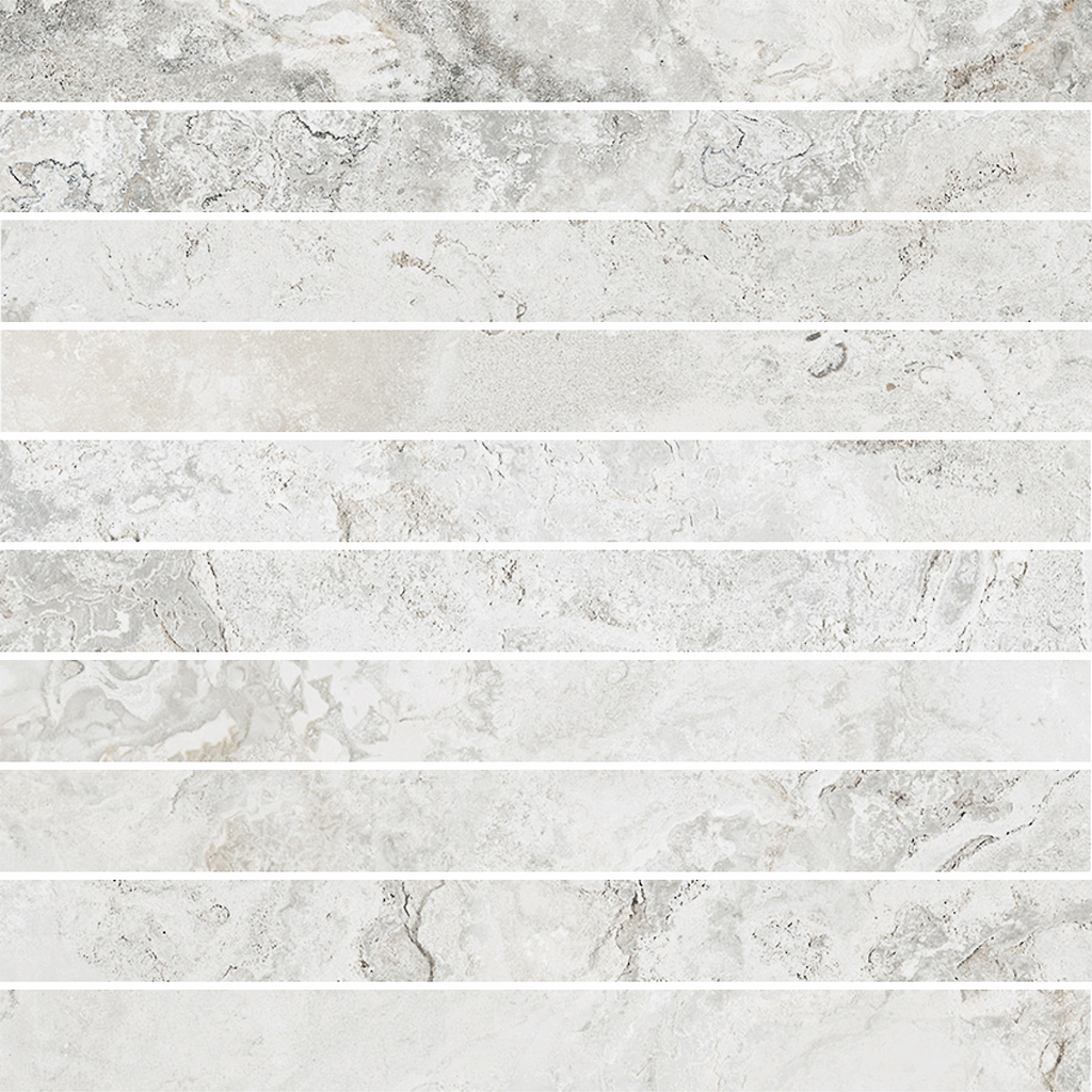 Finger Chalk Structured Silk Mosaic