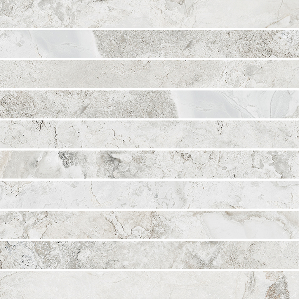Finger Chalk Structured Silk Mosaic