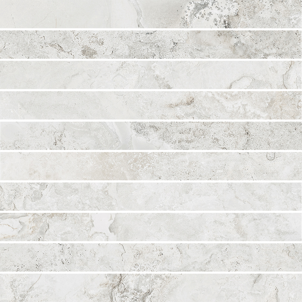 Finger Chalk Structured Silk Mosaic
